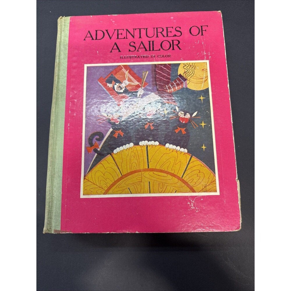 1932 "Adventure of a Sailor-Seesik & Trampo" Illustrated in Color by Leo Nowak